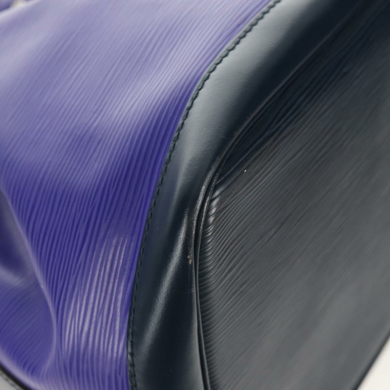 【日本直送】路易威登 Epi Petit Noe 三色肩背包 紫紅海軍藍 正品 157854V-16