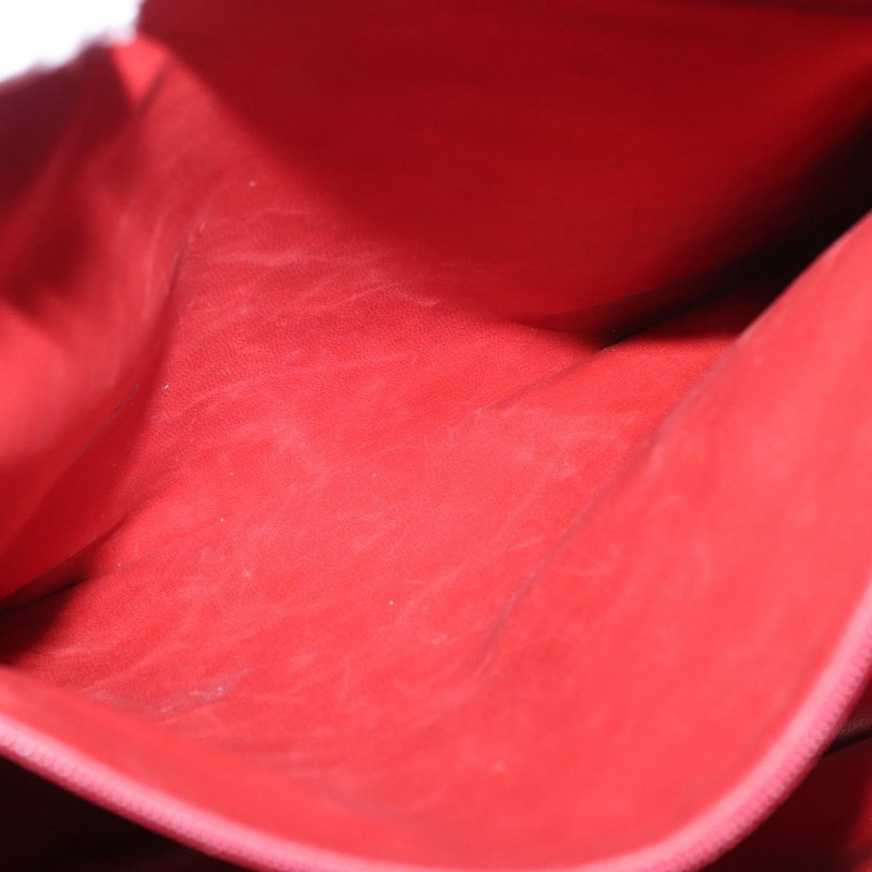 【日本直送】香奈兒魚子醬皮紅金色雙C標誌手提包 正品 BA8976-20