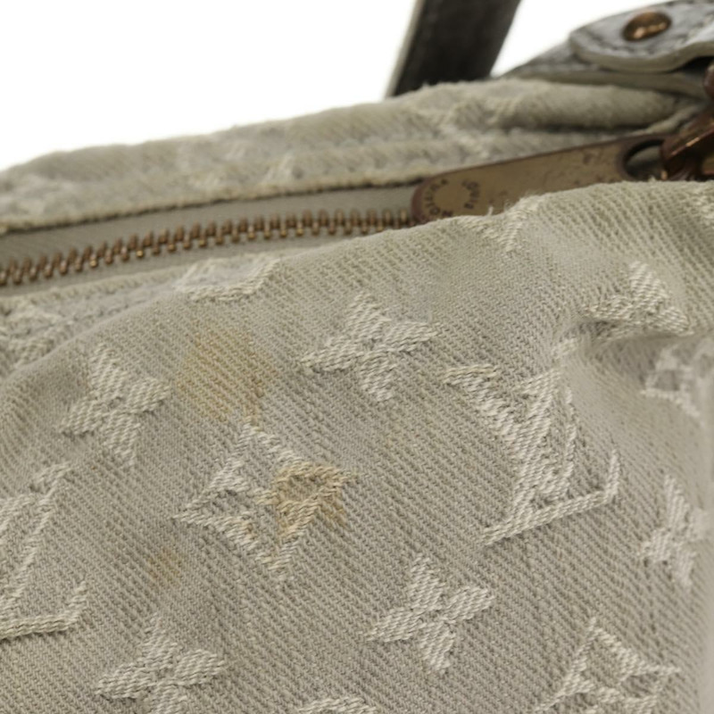【日本直送】路易威登 Monogram 牛仔布 Slytree 肩背包 灰色 M95834 LV Auth mr1662V-2