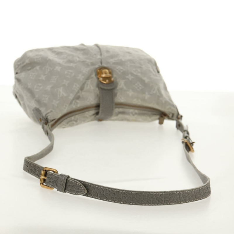 【日本直送】路易威登 Monogram 牛仔布 Slytree 肩背包 灰色 M95834 LV Auth mr1662V-7