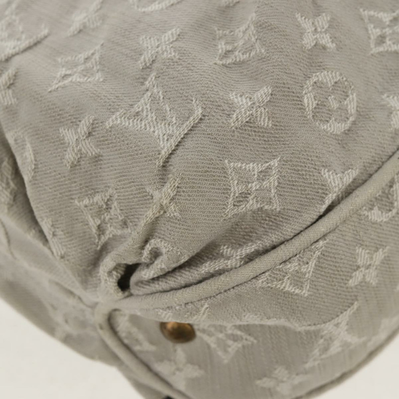 【日本直送】路易威登 Monogram 牛仔布 Slytree 肩背包 灰色 M95834 LV Auth mr1662V-16