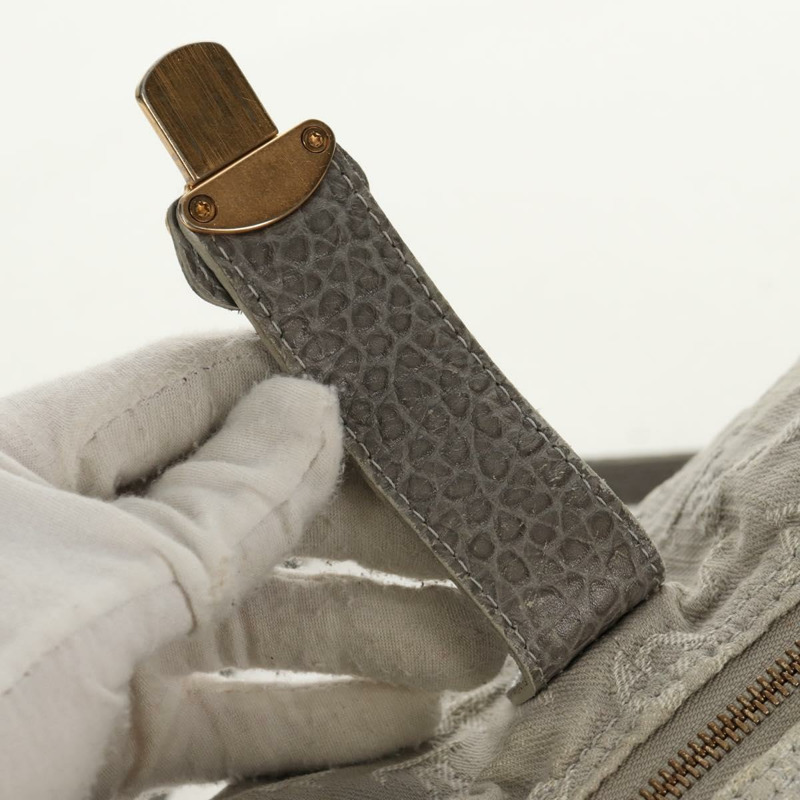 【日本直送】路易威登 Monogram 牛仔布 Slytree 肩背包 灰色 M95834 LV Auth mr1662V-20