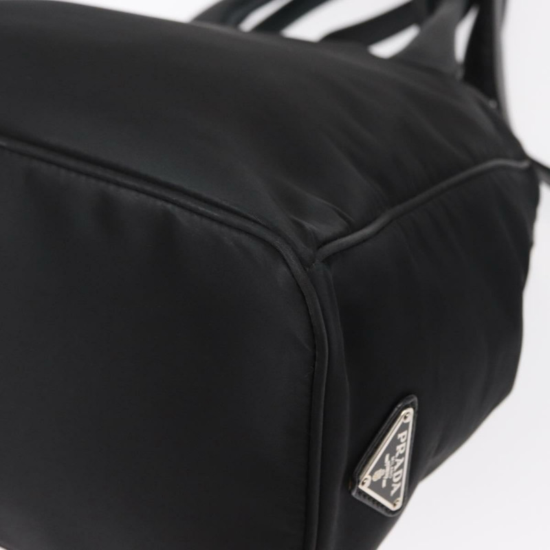 【日本直送】PRADA 尼龍手提包 2way 黑色銀色 正品 BA8835-9