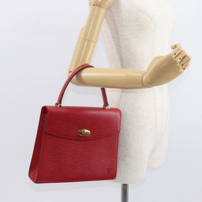 【日本直送】路易威登 Epi Malesherbes 手袋紅色 M52377 LV 正品 158649-21