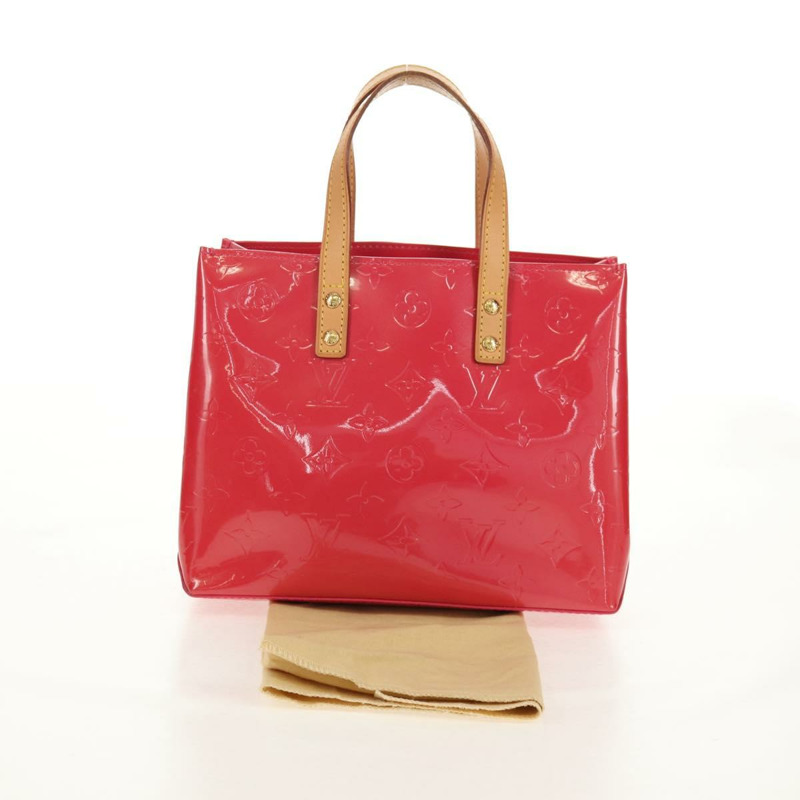 【日本直送】路易威登 Monogram Vernis Reade PM 手提包 Fran Boise M9132F 正品 157054V-11