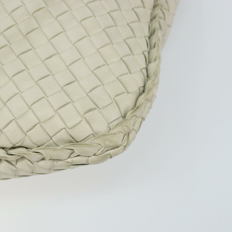 【日本直送】BOTTEGA VENETA INTRECCIATO Hobo 單肩包 白色皮革 115653 正品 ep12201-8