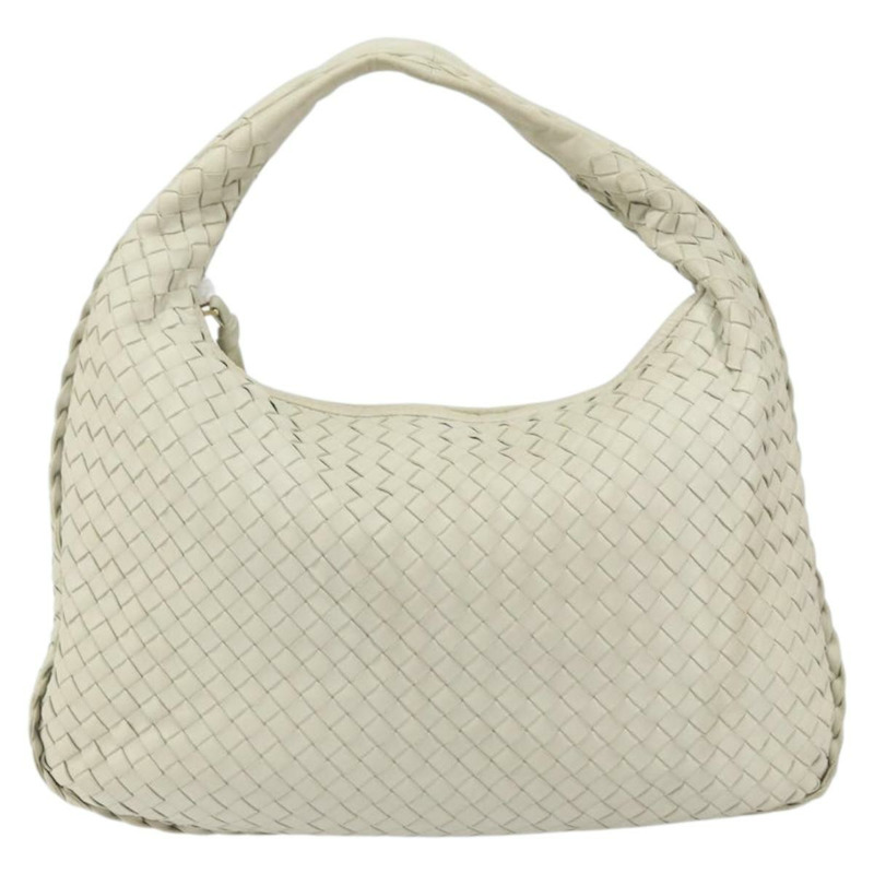 【日本直送】BOTTEGA VENETA INTRECCIATO Hobo 單肩包 白色皮革 115653 正品 ep12201-12