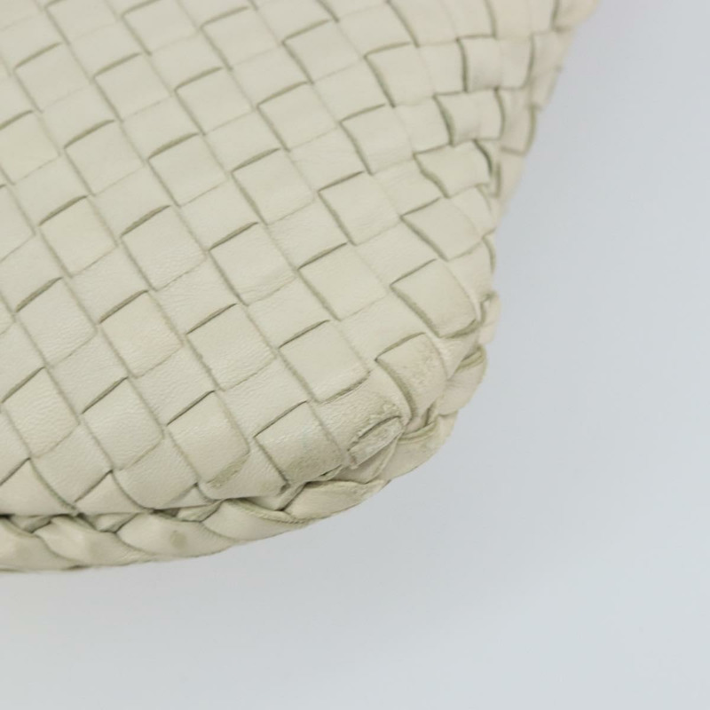 【日本直送】BOTTEGA VENETA INTRECCIATO Hobo 單肩包 白色皮革 115653 正品 ep12201-14