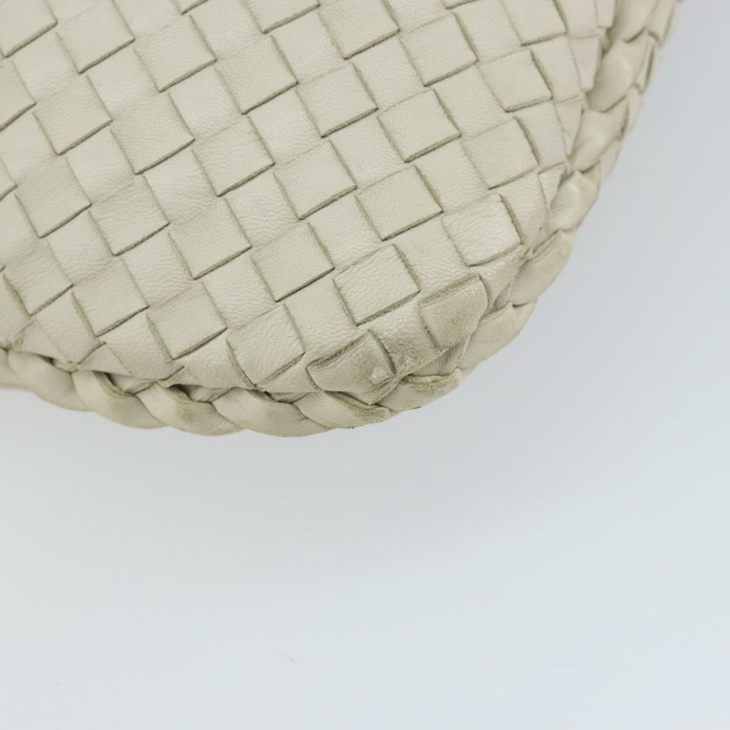 【日本直送】BOTTEGA VENETA INTRECCIATO Hobo 單肩包 白色皮革 115653 正品 ep12201-15