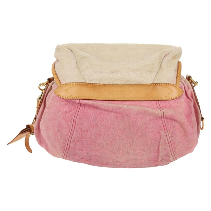 【日本直送】路易威登 Monogram Denim Sunshine 粉紅肩背包 M93183 LV Auth ep12267SAV-3