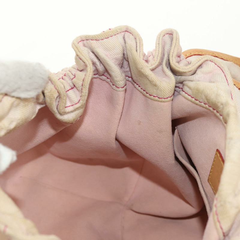 【日本直送】路易威登 Monogram Denim Sunshine 粉紅肩背包 M93183 LV Auth ep12267SAV-23