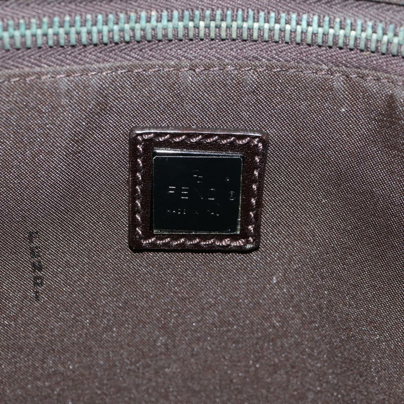 【日本直送】FENDI Zucca帆布波士頓包 黑色棕色 正品 ep12318-19