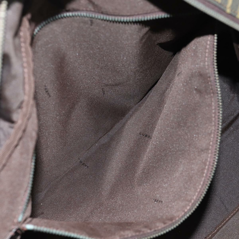 【日本直送】FENDI Zucca帆布波士頓包 黑色棕色 正品 ep12318-23