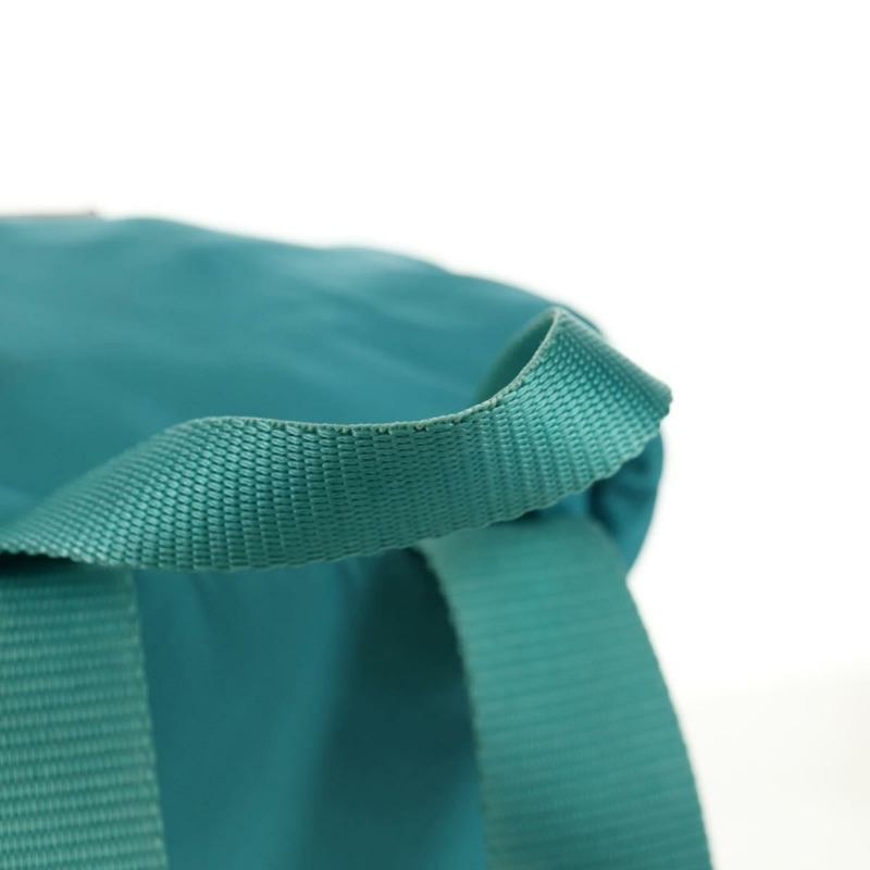 【日本直送】PRADA 雙肩包 尼龍材質 綠松石藍 銀色 正品 157362V-6