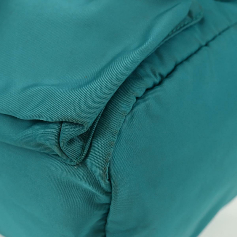 【日本直送】PRADA 雙肩包 尼龍材質 綠松石藍 銀色 正品 157362V-16