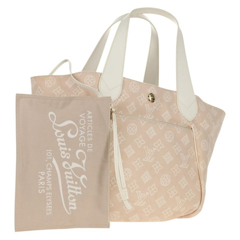 路易威登 Monogram Beach Line Cabas Ipanema GM 手袋 米色 M95986 正品 ep12331