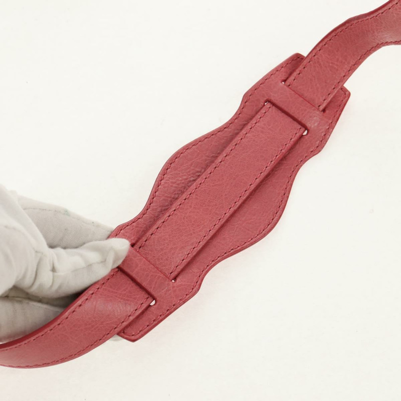 【日本直送】BALENCIAGA The Giant Part Time Bag 皮革 2way 粉金配色 282010 Auth am10100V-9