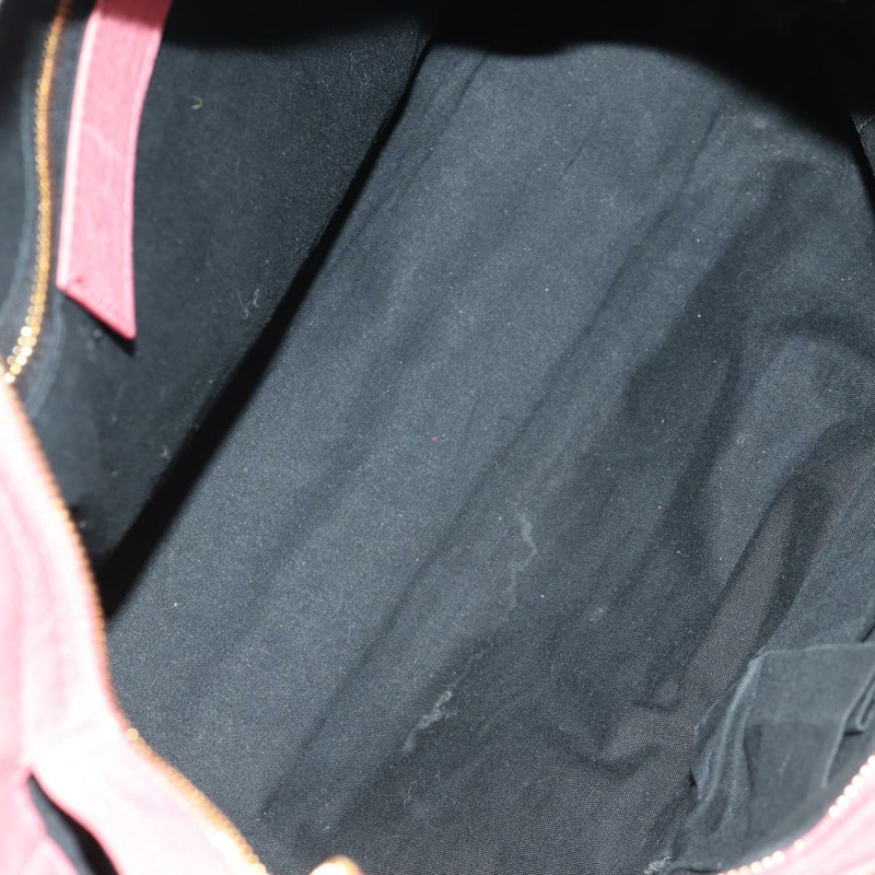 【日本直送】BALENCIAGA The Giant Part Time Bag 皮革 2way 粉金配色 282010 Auth am10100V-10