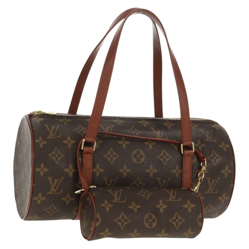 【日本直送】路易威登 Monogram Papillon 30 手提包 Vintage M51385 LV Auth am10144V-0