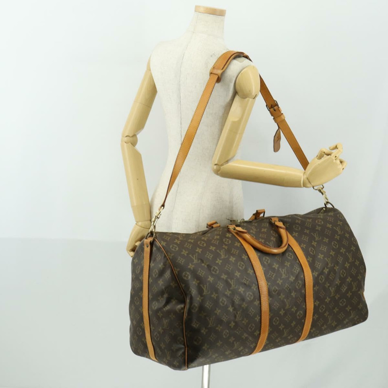 【日本直送】路易威登 Monogram Keepall Bandouliere 60 波士頓包 M41412 LV Auth 158287-23
