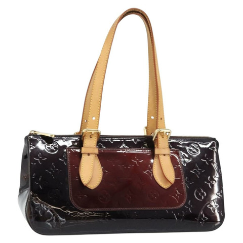 路易威登 Monogram Vernis 玫瑰木 Avenue 包 Amarante M93510 正品 158789