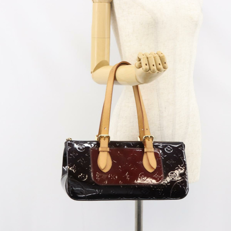 【日本直送】路易威登 Monogram Vernis 玫瑰木 Avenue 包 Amarante M93510 正品 158789-24