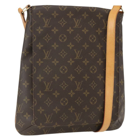 路易威登 Monogram Musette 肩背包 M51256 LV Auth ka824