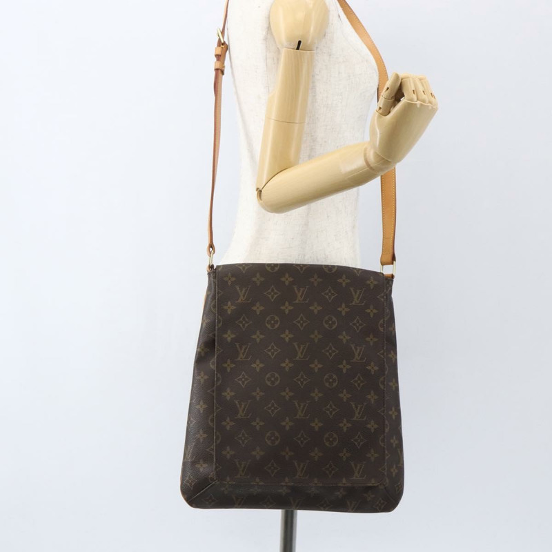 【日本直送】路易威登 Monogram Musette 肩背包 M51256 LV Auth ka824-19