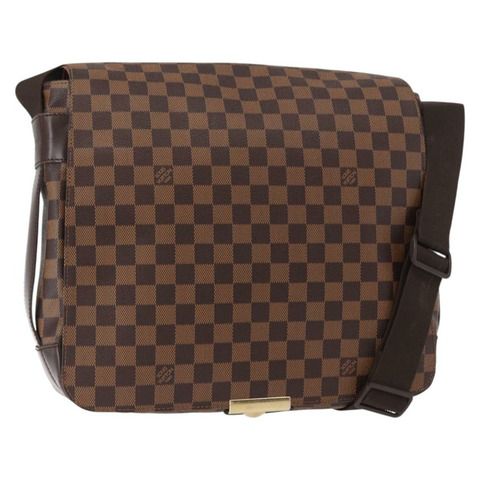 路易威登 Damier Ebene Bastille 單肩包 N45258 LV 正品 ka989