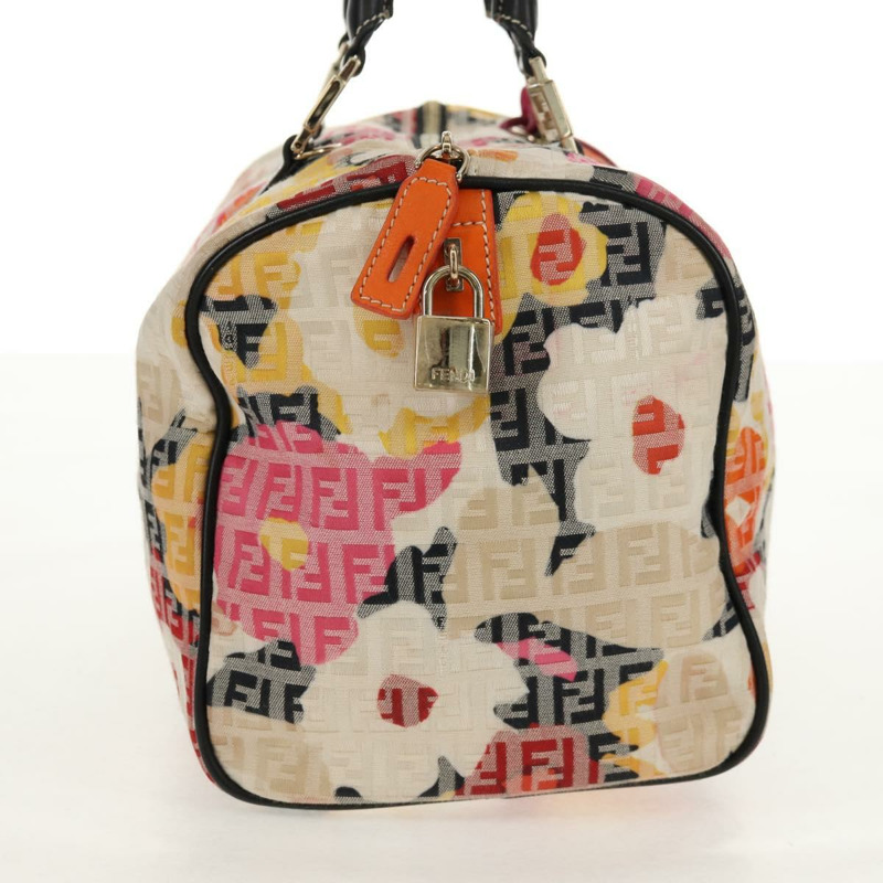 【日本直送】FENDI Zucchino帆布波士頓包 多色金色 正品 158130SAV-3