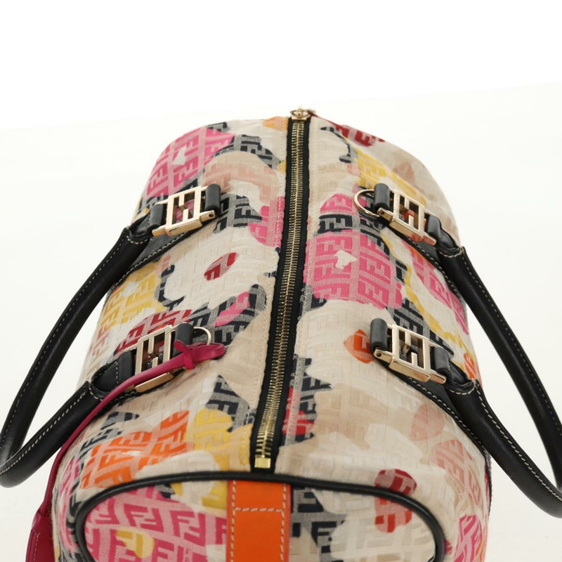 【日本直送】FENDI Zucchino帆布波士頓包 多色金色 正品 158130SAV-5