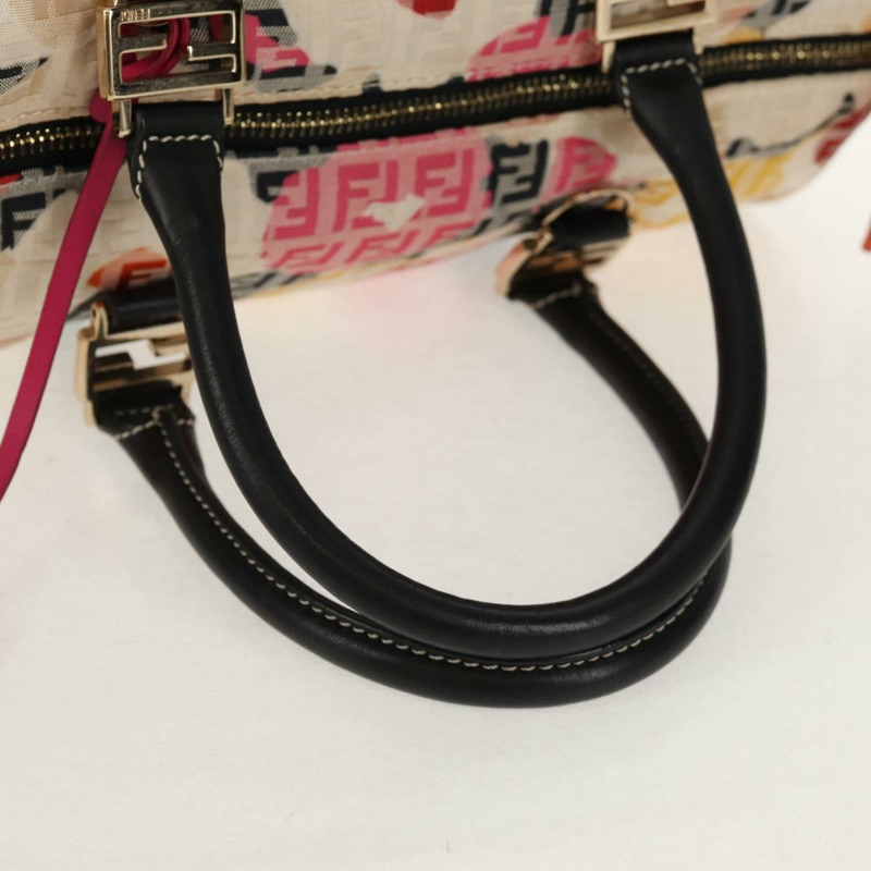 【日本直送】FENDI Zucchino帆布波士頓包 多色金色 正品 158130SAV-6