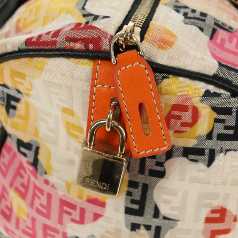 【日本直送】FENDI Zucchino帆布波士頓包 多色金色 正品 158130SAV-17