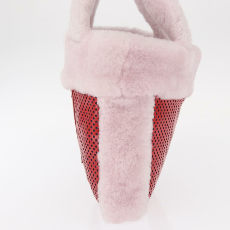 【日本直送】FENDI 手提包 Mouton 粉紅色 正品 158091-2