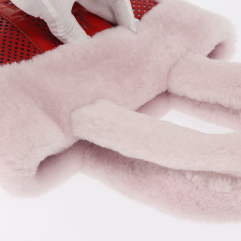 【日本直送】FENDI 手提包 Mouton 粉紅色 正品 158091-5