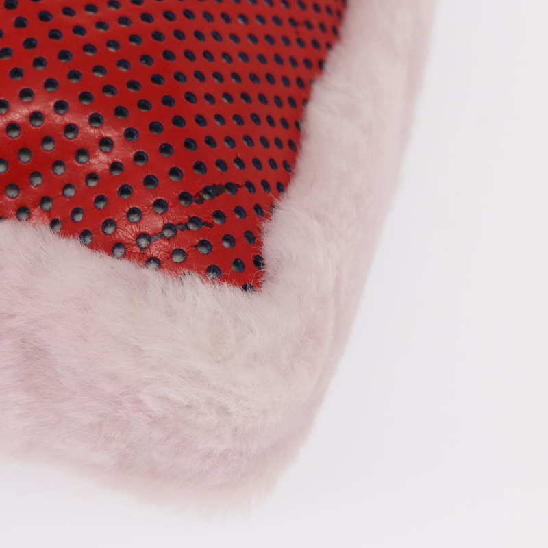 【日本直送】FENDI 手提包 Mouton 粉紅色 正品 158091-13