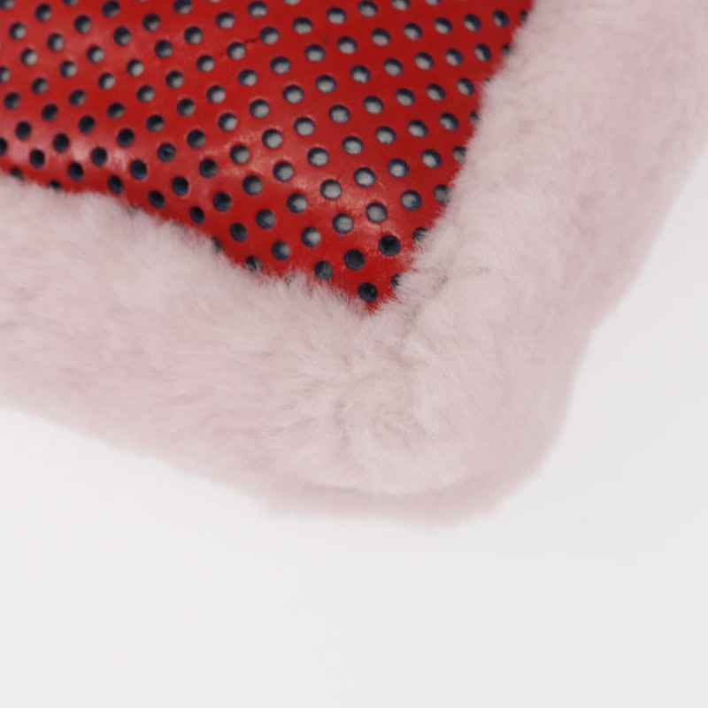 【日本直送】FENDI 手提包 Mouton 粉紅色 正品 158091-14