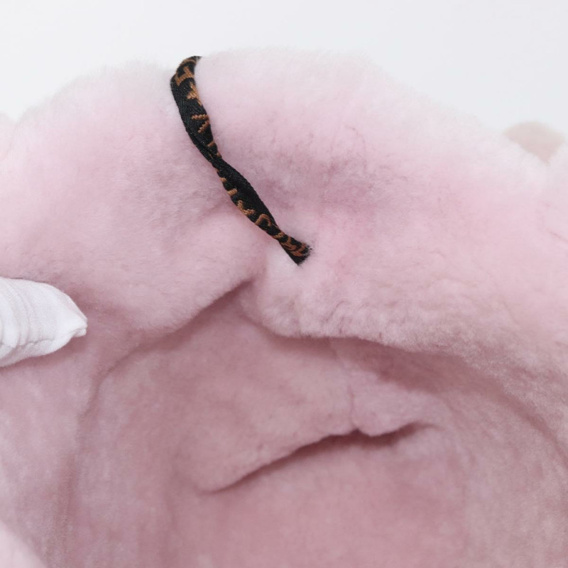 【日本直送】FENDI 手提包 Mouton 粉紅色 正品 158091-18