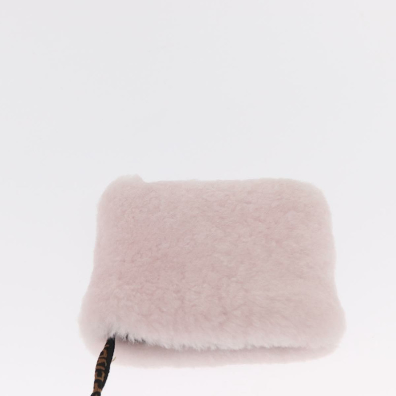 【日本直送】FENDI 手提包 Mouton 粉紅色 正品 158091-19