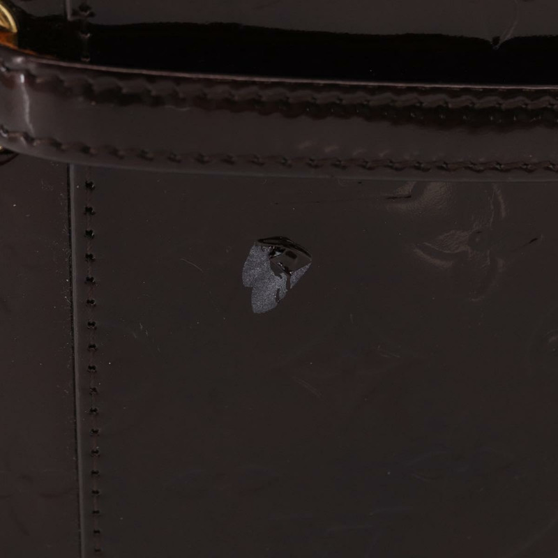 【日本直送】路易威登 Monogram Vernis Vanity GM Amarante M93512 Auth ka927-2