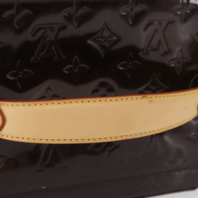 【日本直送】路易威登 Monogram Vernis Vanity GM Amarante M93512 Auth ka927-7