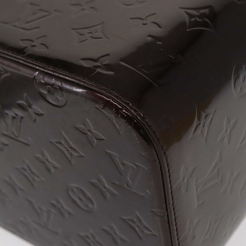 【日本直送】路易威登 Monogram Vernis Vanity GM Amarante M93512 Auth ka927-15