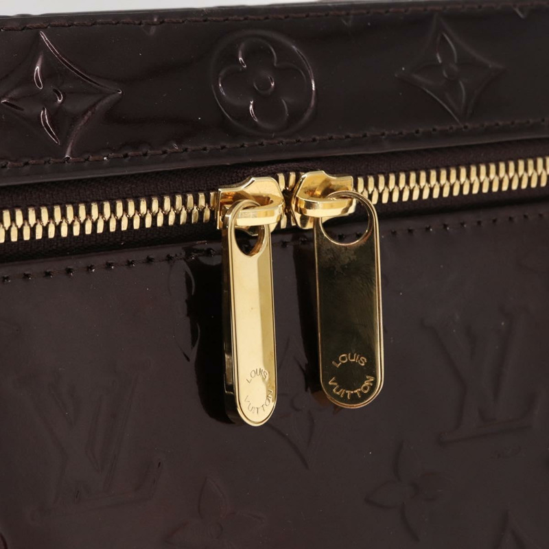 【日本直送】路易威登 Monogram Vernis Vanity GM Amarante M93512 Auth ka927-18