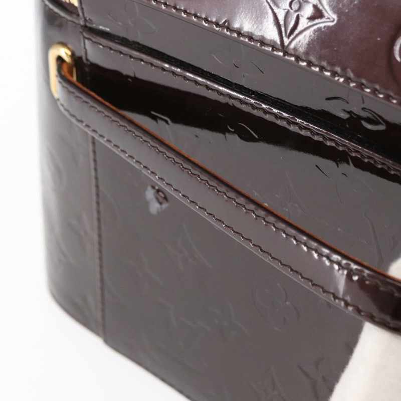 【日本直送】路易威登 Monogram Vernis Vanity GM Amarante M93512 Auth ka927-19