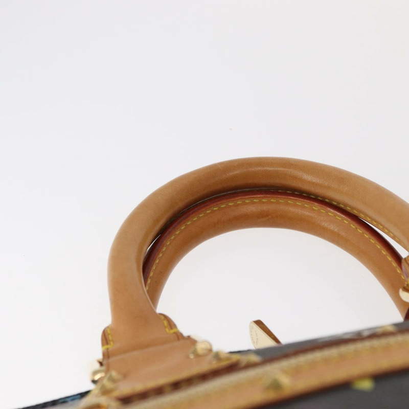 【日本直送】路易威登 Monogram Multicolor Alma 手提包 黑色 M92646 LV 正品 ka920SAV-13