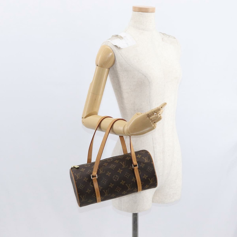 【日本直送】路易威登 Monogram Papillon 26 手提包 M51386 LV Auth ka933V-20