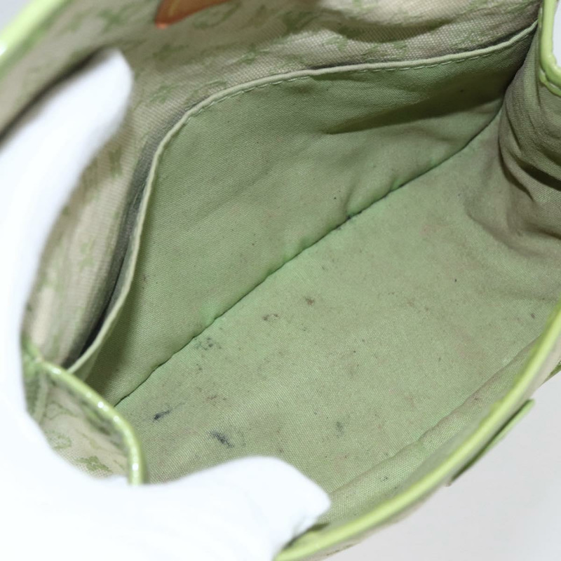 【日本直送】路易威登 Monogram Mini Mini Trousse Marie Kate 綠色 M92935 LV Auth 157946-9