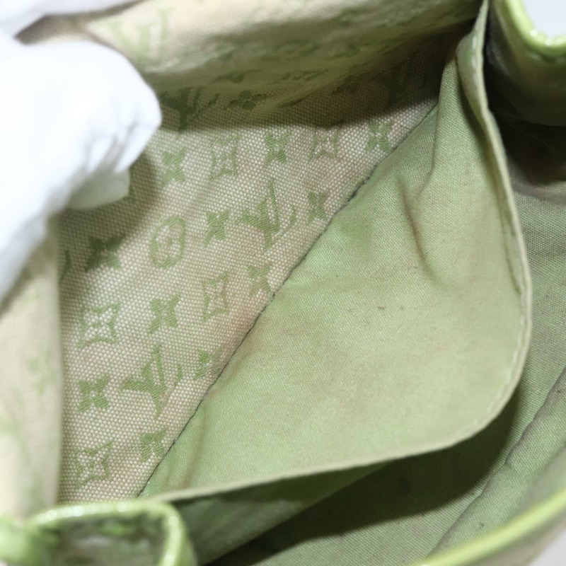 【日本直送】路易威登 Monogram Mini Mini Trousse Marie Kate 綠色 M92935 LV Auth 157946-10