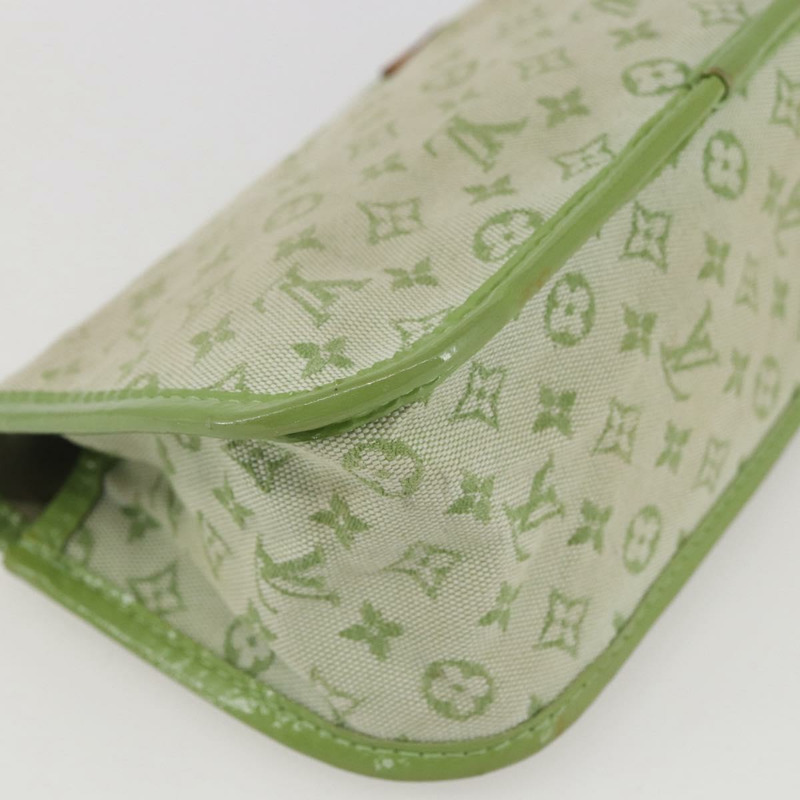 【日本直送】路易威登 Monogram Mini Mini Trousse Marie Kate 綠色 M92935 LV Auth 157946-15
