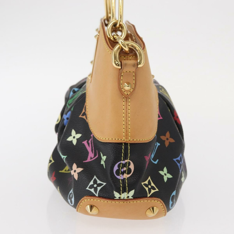 【日本直送】路易威登 Monogram Multicolor Judy PM 兩用包 黑色 M40258 LV 正品 ka897SAV-3
